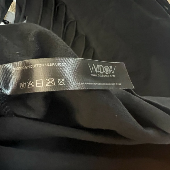 Dolls Kill Widow Portal to Hell Shredded Dress - Picture 6 of 9